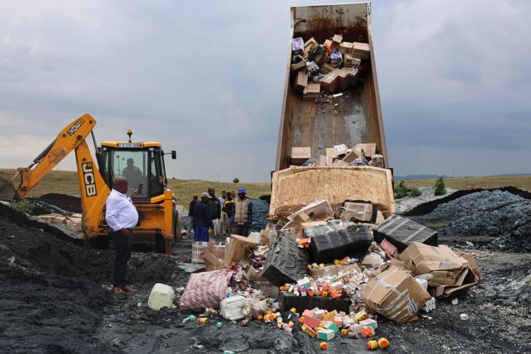 RSL destroys illicit tobacco products