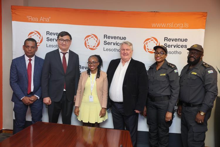 Courtesy Visit by WCO, SARS & BMA Delegation to RSL Commissioner General