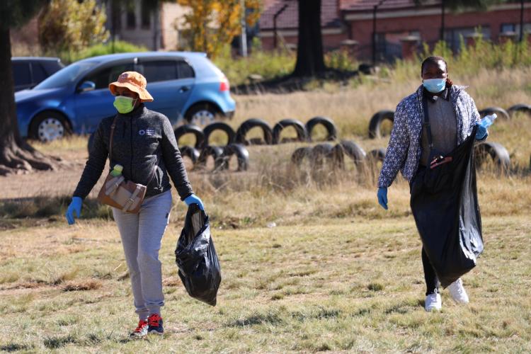 RSL Joins Hands to Clean Up the Nation in Operation Hloekisa Lesotho