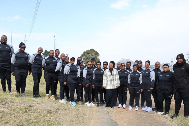 Second cohort of middle management at Revenue Services Lesotho (RSL) for successfully completing the 6-day Cadet Program at Makoanyane Barracks. 